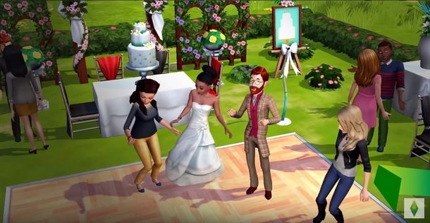 Matrimonio in The Sims Mobile