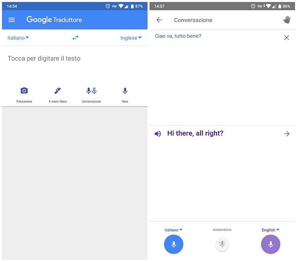 Come funziona Google Translate su smartphone e tablet Android