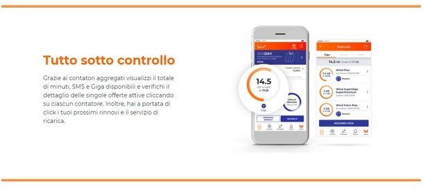 Utilizzare l'app MyWind