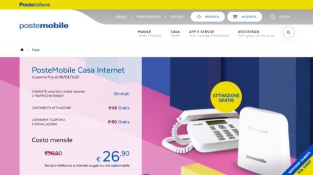 Migliore offerta telefonia fissa