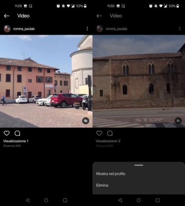 Come postare i post archiviati su Instagram