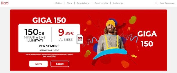 Offerte mobile Iliad