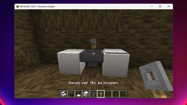 Gancio per filo a inciampo Minecraft