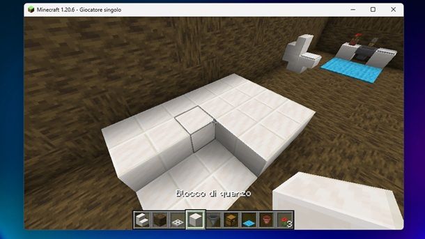 Blocco di quarzo Minecraft
