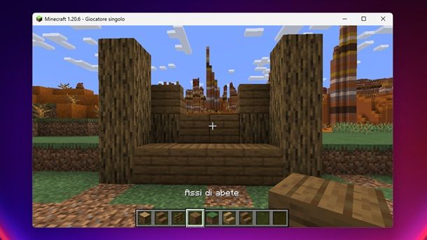 Base ponte Minecraft