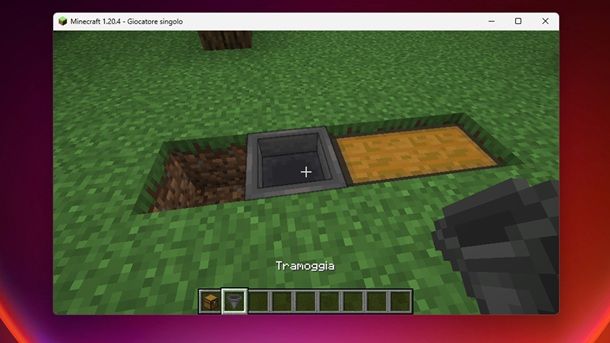 Tramoggia Minecraft