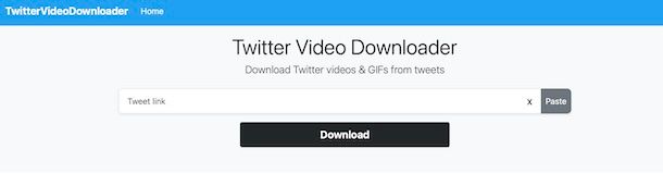 Twitter Video Downloader