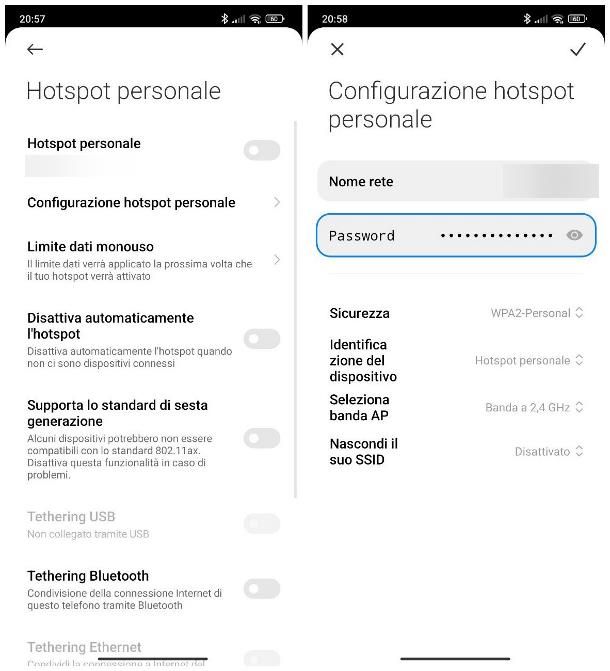 Come fare da hotspot al PC con Xiaomi