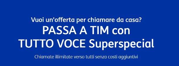 Migliore offerta telefonia fissa solo voce