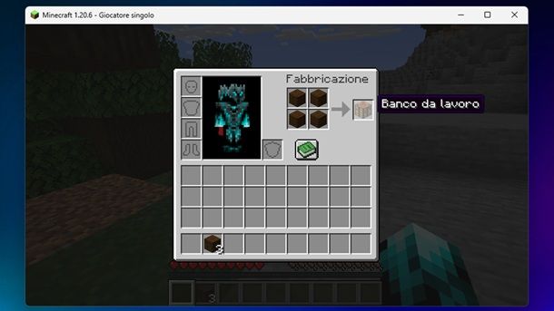 Banco da lavoro Minecraft Java