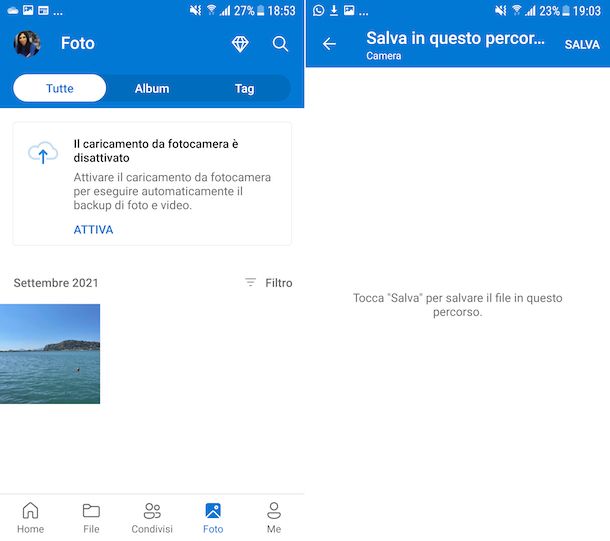 App OneDrive Android