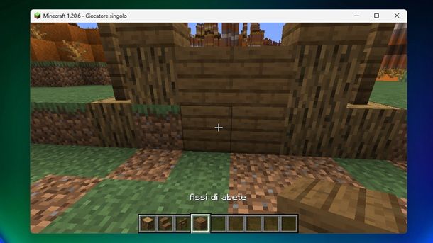 Assi di abete Minecraft