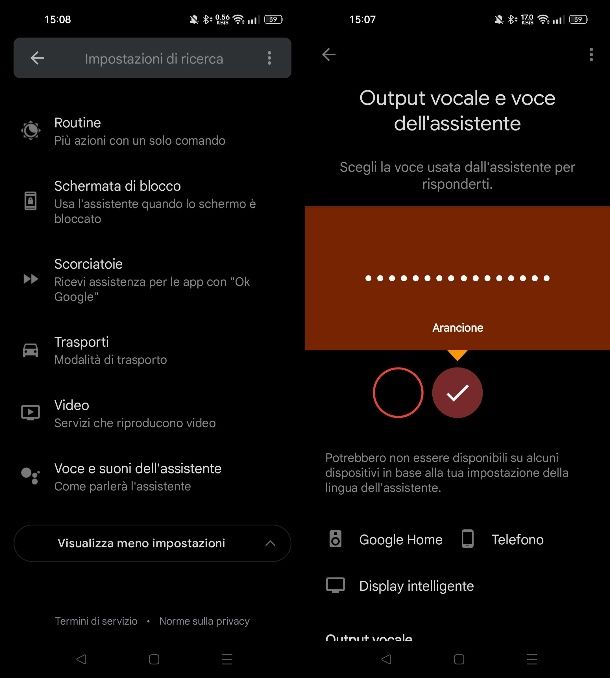 Come cambiare voce all'Assistente Google su Android