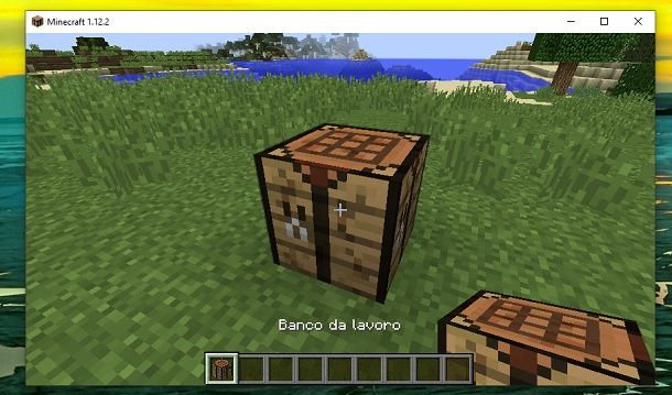 Banco da lavoro Minecraft