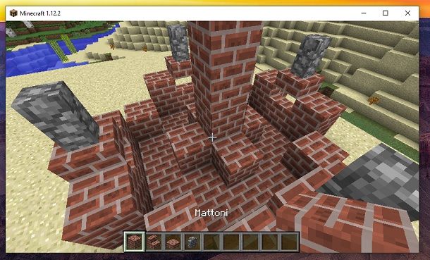 Base mattoni Minecraft