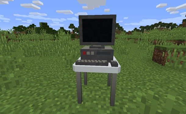 Computer funzionante su Minecraft