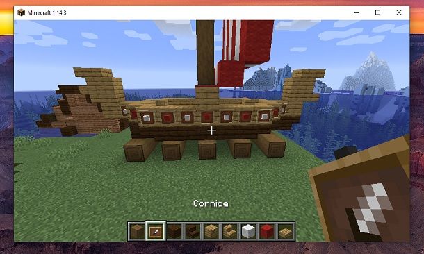 Cornice Minecraft