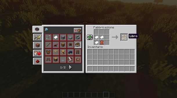 Come fare un libro su Minecraft
