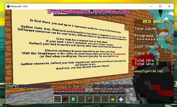 Descrizione BedWars
