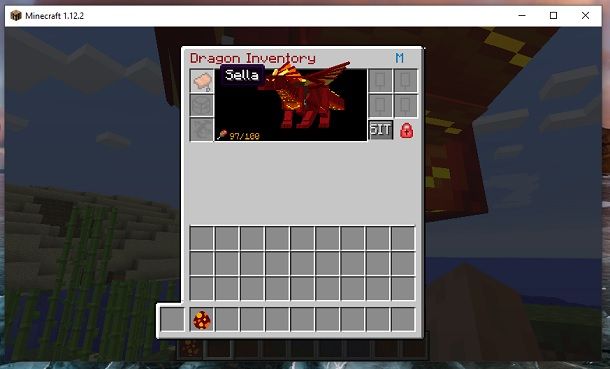 Inventario drago Minecraft