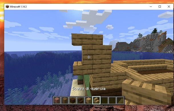 Lati barca vichinga Minecraft