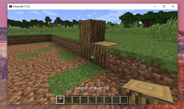 Legno di quercia Minecraft