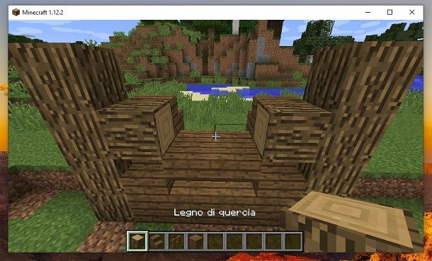 Legno di quercia alto Minecraft