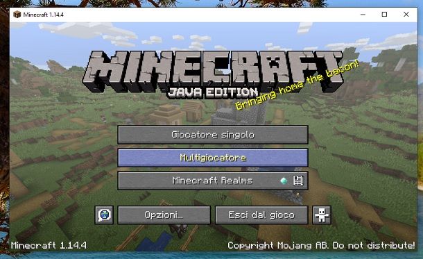 Multigiocatore Minecraft