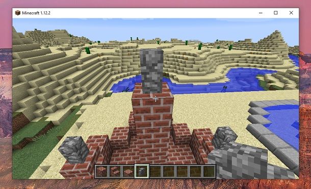 Muretto di pietrisco 2 Minecraft