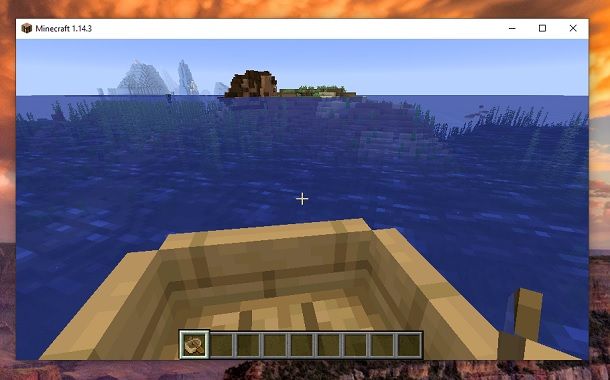 Navigare Barca Minecraft