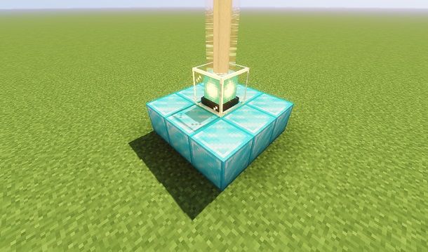 Piccolo faro su Minecraft