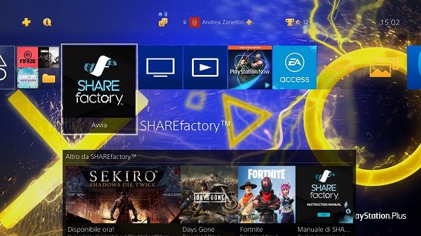 SHAREFactory PS4