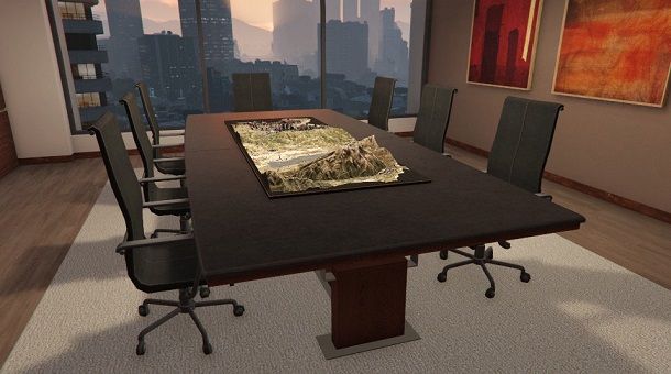 Sala riunioni dell'ufficio di GTA Online