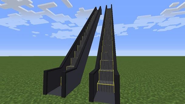 Scala mobile su Minecraft