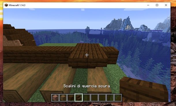 calini di quercia scura Minecraft