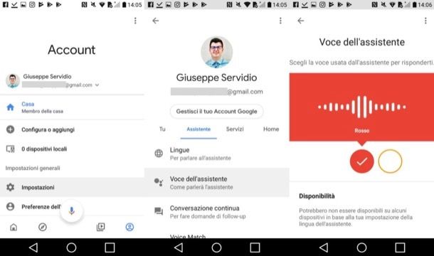 Cambiare voce Assistente Google Home