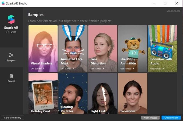 Spark AR Studio IG