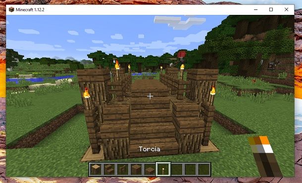 Torcia Minecraft