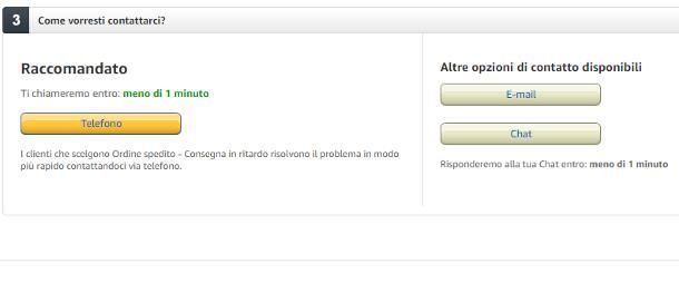 Problemi con acquisti Amazon