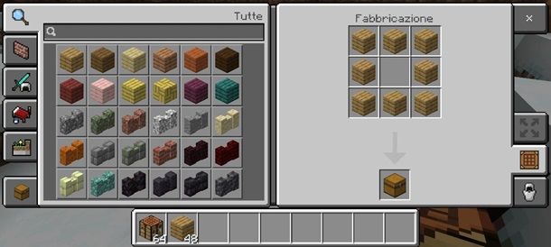 Bedrock Edition Baule Cassa Magazzino