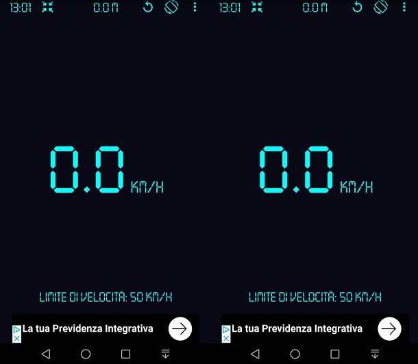 GPS Tachimetro per misurare velocità