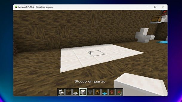 Base doccia Minecraft