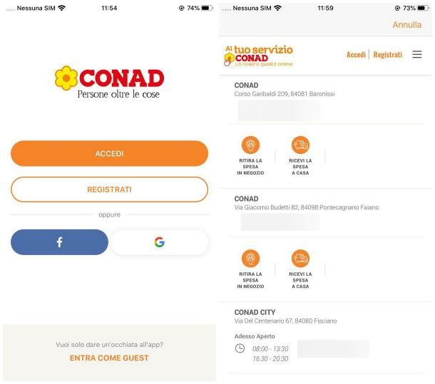 App per fare la spesa da casa