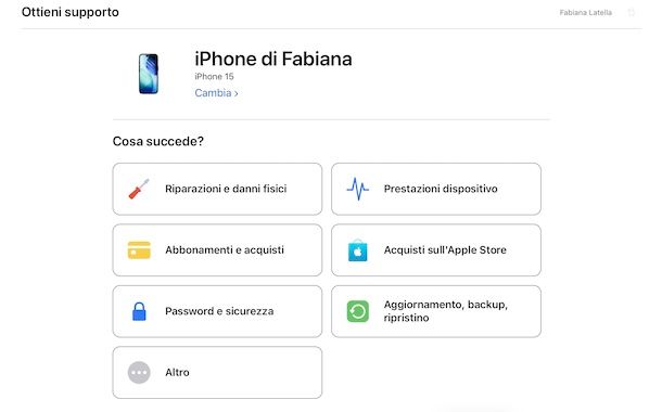 Assistenza Apple