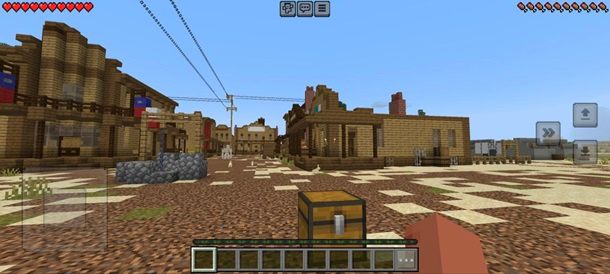 Città Il selvaggio west Minecraft Bedrock Edition