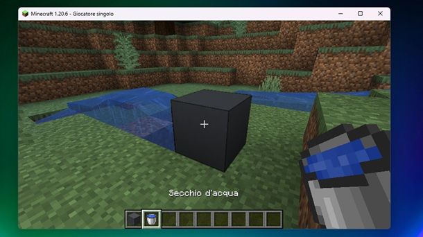 Come fare il calcestruzzo grigio su Minecraft