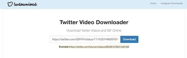 Twitter Video Download