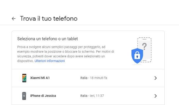 Come localizzare un cellulare con Google | Salvatore Aranzulla