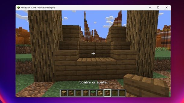 Scalini laterali Minecraft