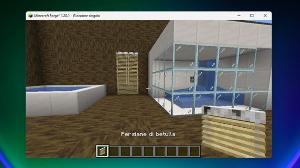 Persiane di betulla Minecraft